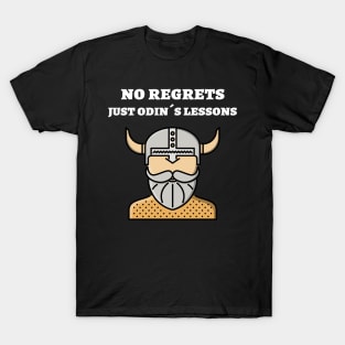 No regrets just Odin´s lessons T-Shirt